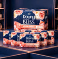 Luxury amber rose scented premium laundry dryer sheets | Offer long-lasting fabric freshness, smooth clothes and effectively eliminate static cling during drying cycles