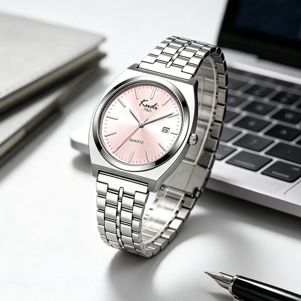 Fashion business men and women quartz watches calendar scale simple classic watches casual party gift watches