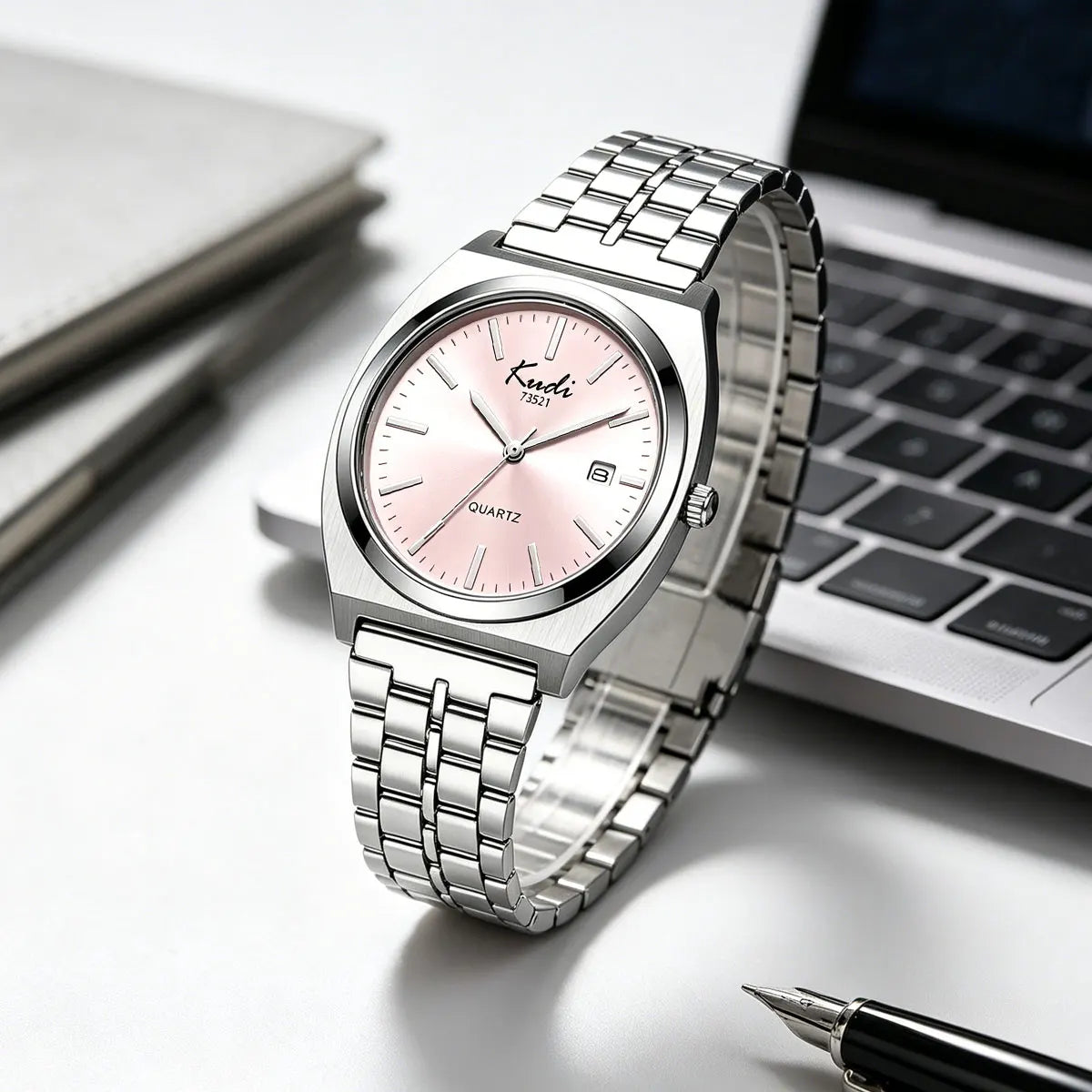 Fashion business men and women quartz watches calendar scale simple classic watches casual party gift watches