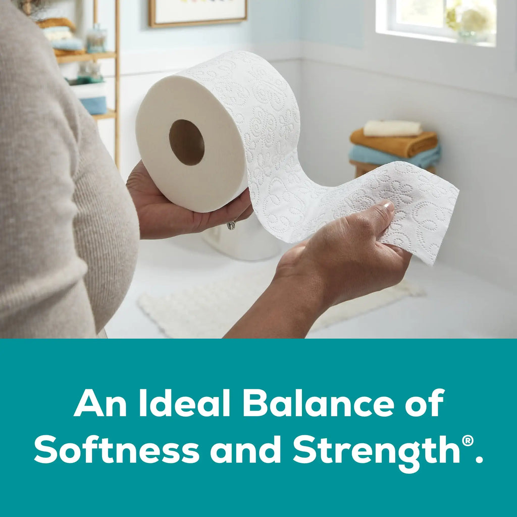 2-Ply Toilet Paper 4\8\12\48 Mega Rolls 320 Sheets per Roll Soft Bathroom Tissue Bulk Toilet Paper for Home Commercial Use