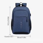 large capacity multifunctional backpack for commuting, business travel, student computer bag-ll, Simple and stylish backpack