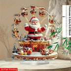 1PCS Bohemian Style Santa Claus Desktop Decora Statue Holiday Home Decora Home Decora Living Room Decora Perfect Holiday Gift