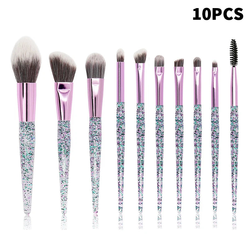 8/10pcs Makeup Brush Set Professional Super Soft Detail Brush Blush Brush Foundation Concealer Eyeshadow Brush Beauty Tools