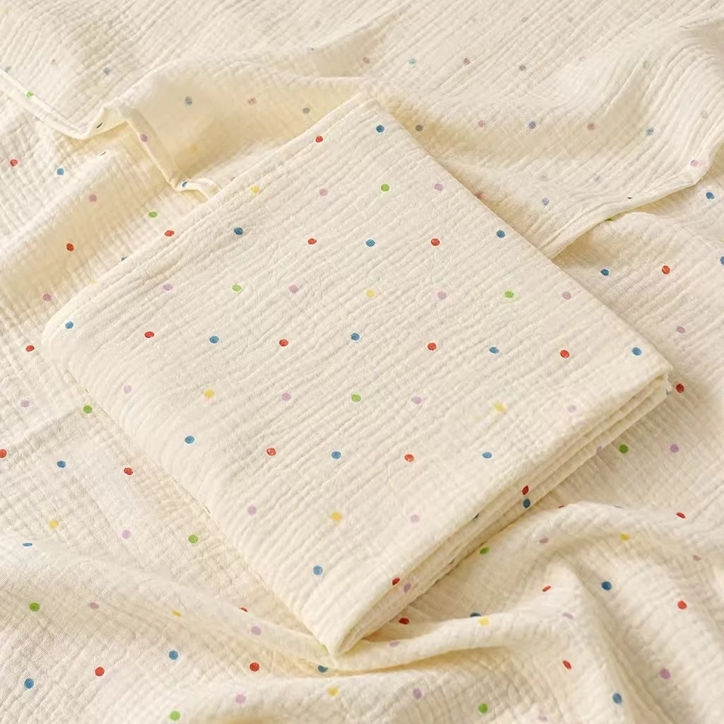 100X100cm Baby Receive Blanket for Newborn Cotton Muslin Swaddle Blanket Bedding Infant Bath Towel Baby Items Mother Kids
