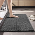 Chenille Bath Mat Water Absorbent Non Slip Rug for Bathroom Toilet Kitchen Doorway Anti Skid Floor Mat Shower for Bathroom