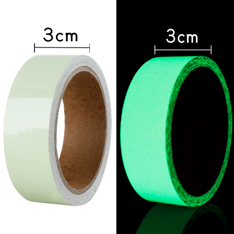 Luminous Tape 5 Meters Self-adhesive Glow Emergency Logo In The Dark Safety Stage Stickers Home Decor Party Supplies Decorative