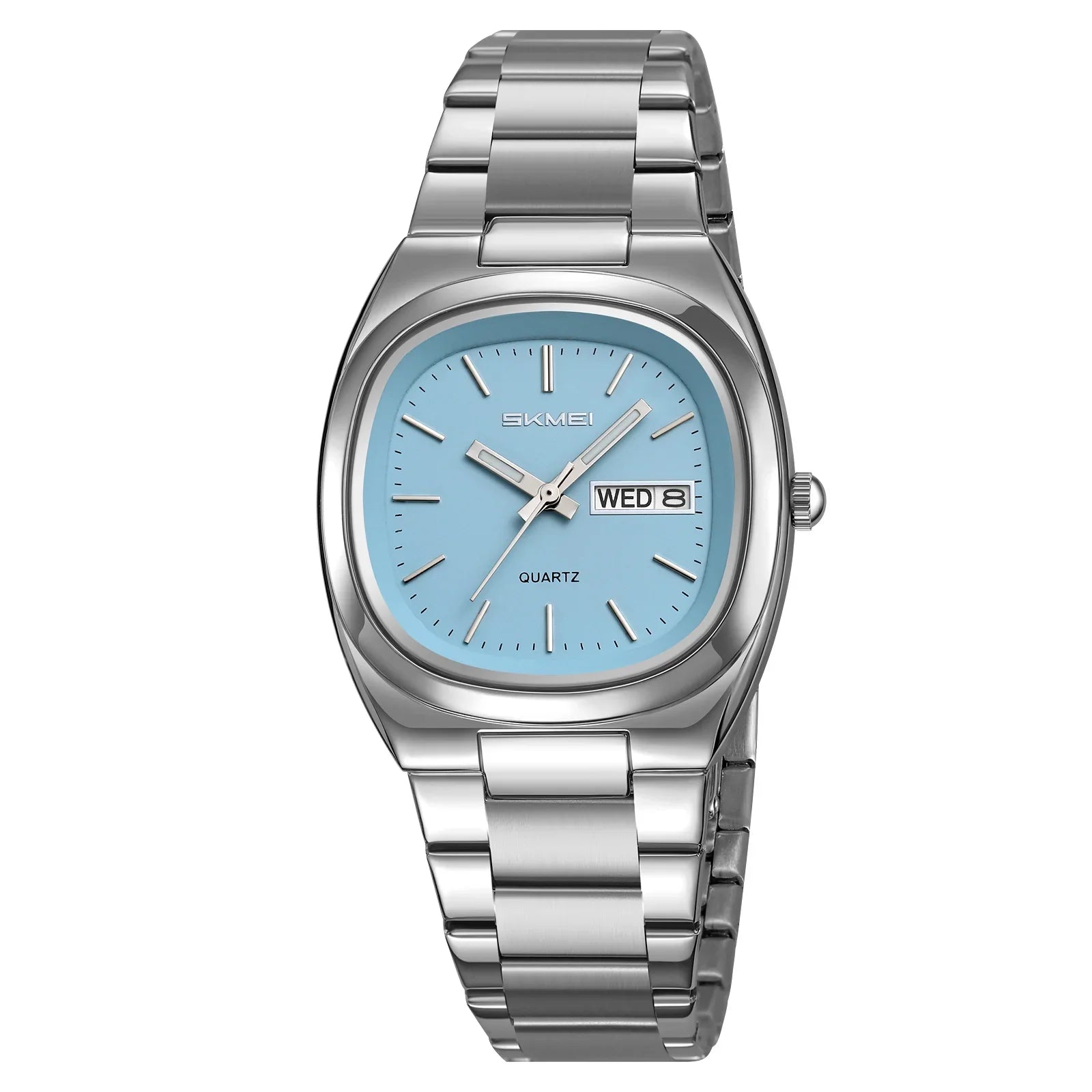 SKMEI 2420 Business Steel Clock Fashion Quartz Date Time Women Luxury Watches Casual Female Wristwatch Dress For Women Ladies