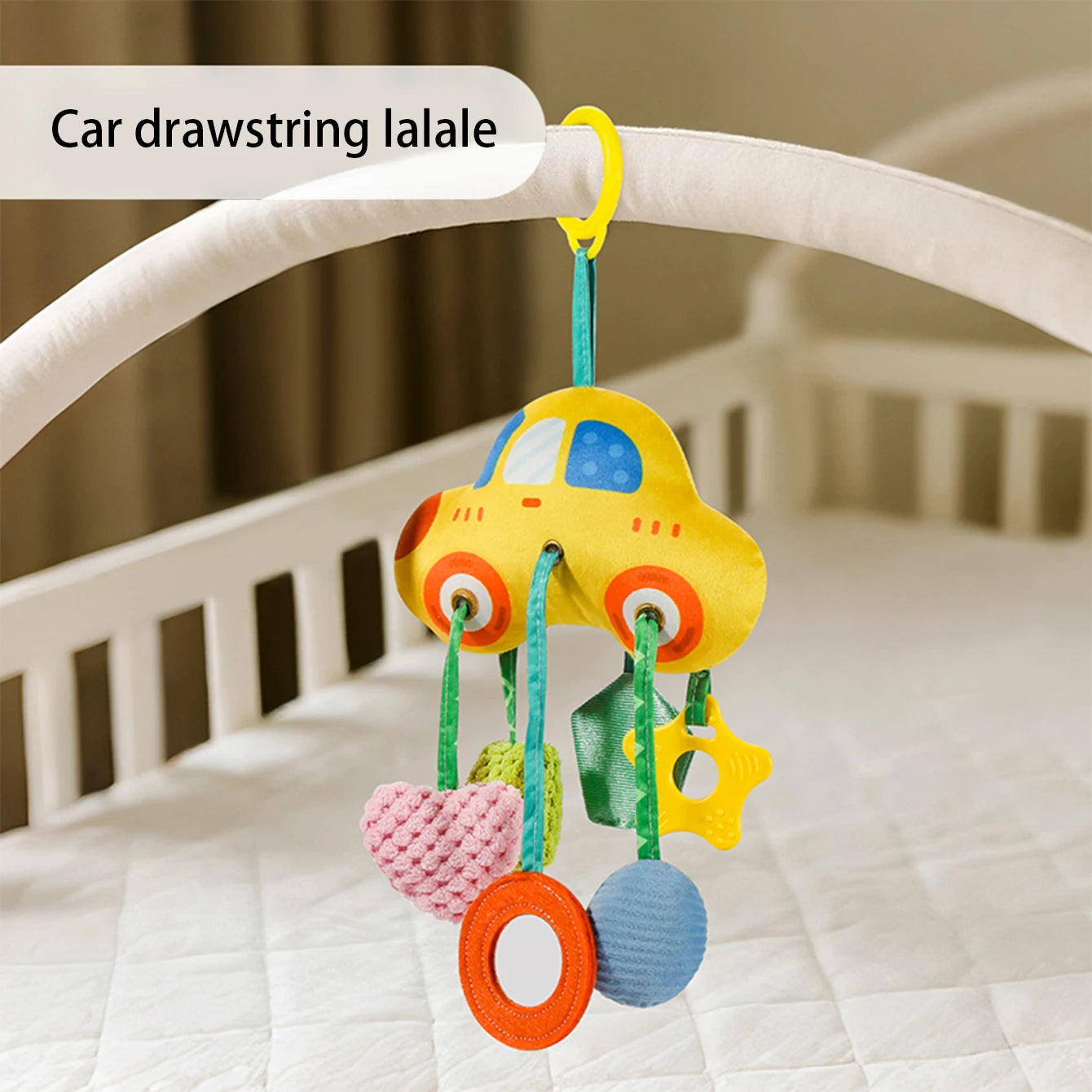 Newborn 0-12 Months Baby Plush Stroller Toys Baby Rattles Mobiles Cartoon Animal Hanging Bell Educational Baby Toys Speelgoed