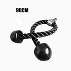 70/90/120/140cm Triceps Pull Down Rope Fitness Home Gym Pulldown Machine Handle Biceps Triceps Back Shoulder Muscle Exerciser