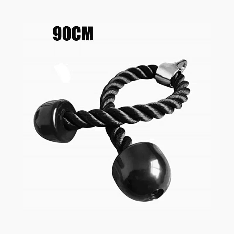 70/90/120/140cm Triceps Pull Down Rope Fitness Home Gym Pulldown Machine Handle Biceps Triceps Back Shoulder Muscle Exerciser