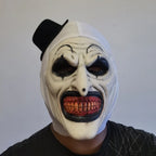 Latex Scary Cosplay Mask Realistic Unisex Halloween Clown Bloody Props Party Costume Ghost House Prop High Quality Clown Mask