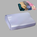 1 Pcs Luxury Satin Pillowcase 30cmx50cm/40cmx60cm Pure Color Luxury Comfortable Imtation Satin Memory Foam Pillow Cover