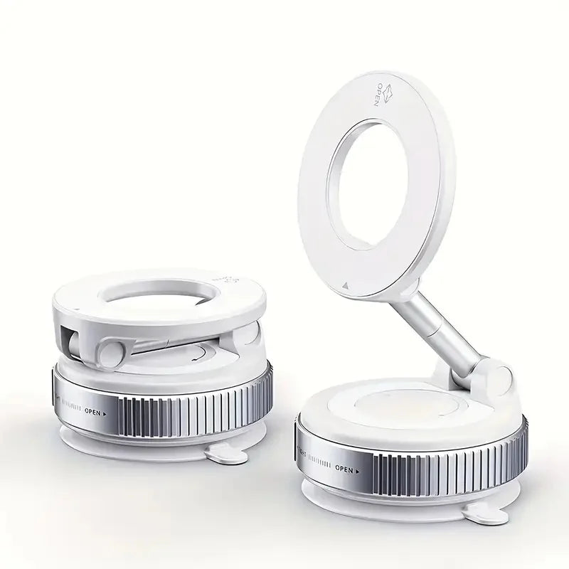 Universal Magnetic Phone Holder With Strong Suction Cup 1.5KG Adsorption 18-65 KPa 360° Rotation Car Dashboard Holder For Phone