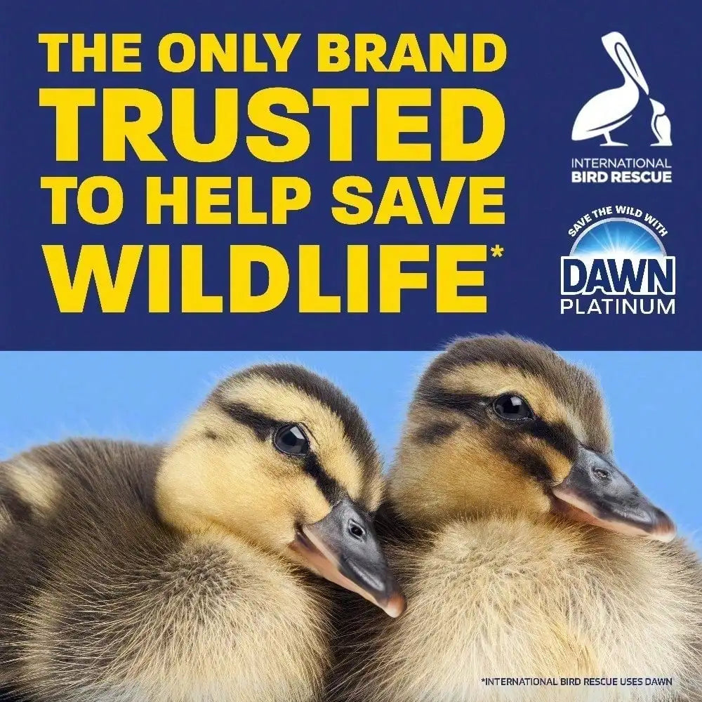 Family Special Offer!!Dawn Platinum EZ-Squeeze Dish Soap Liquid, Dishwashing Liquid, Grease Removal, Fresh Rain