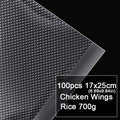 100PCS/LOT vacuum sealer Plastic Storage bag for vacuum sealing machine for pack food saver Packaging Rolls packer seal bags