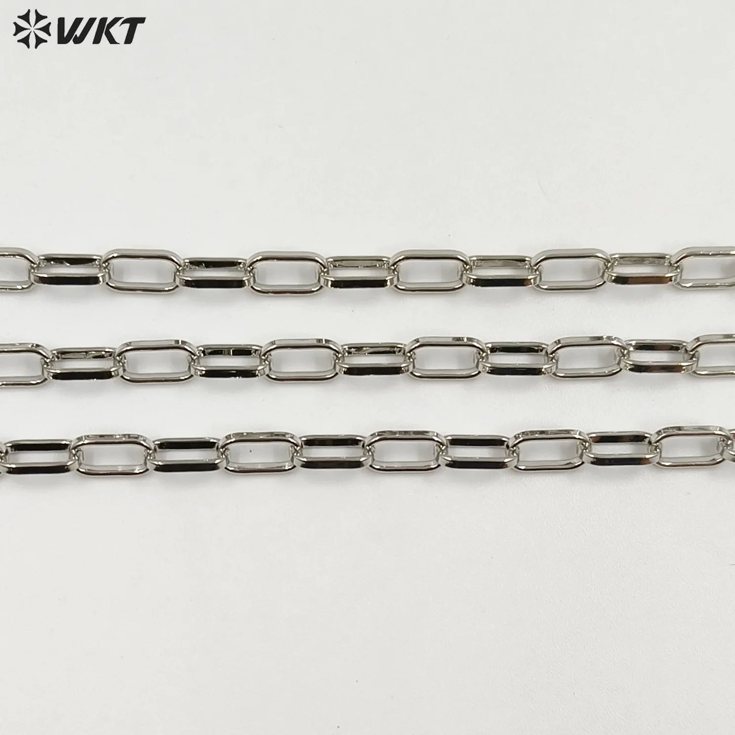 WT-BC178 Personality big chain Yellow brass with gold for men and women to make bracelets necklaces and jewelry accessories