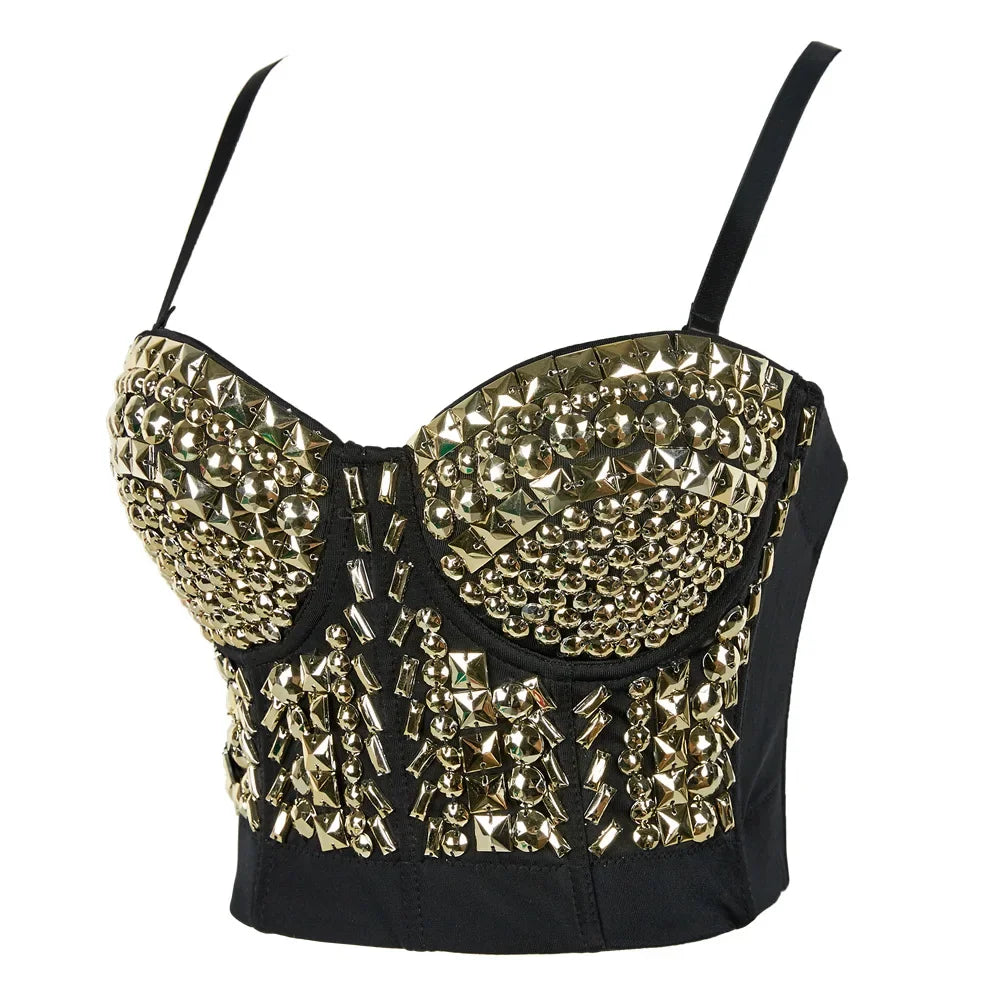 Y2k Tops Fashion Clothes Tank Casual Vintage Corset Summer Sexy Party Club Stage Show Streetwear Tees Camis Women Clothing