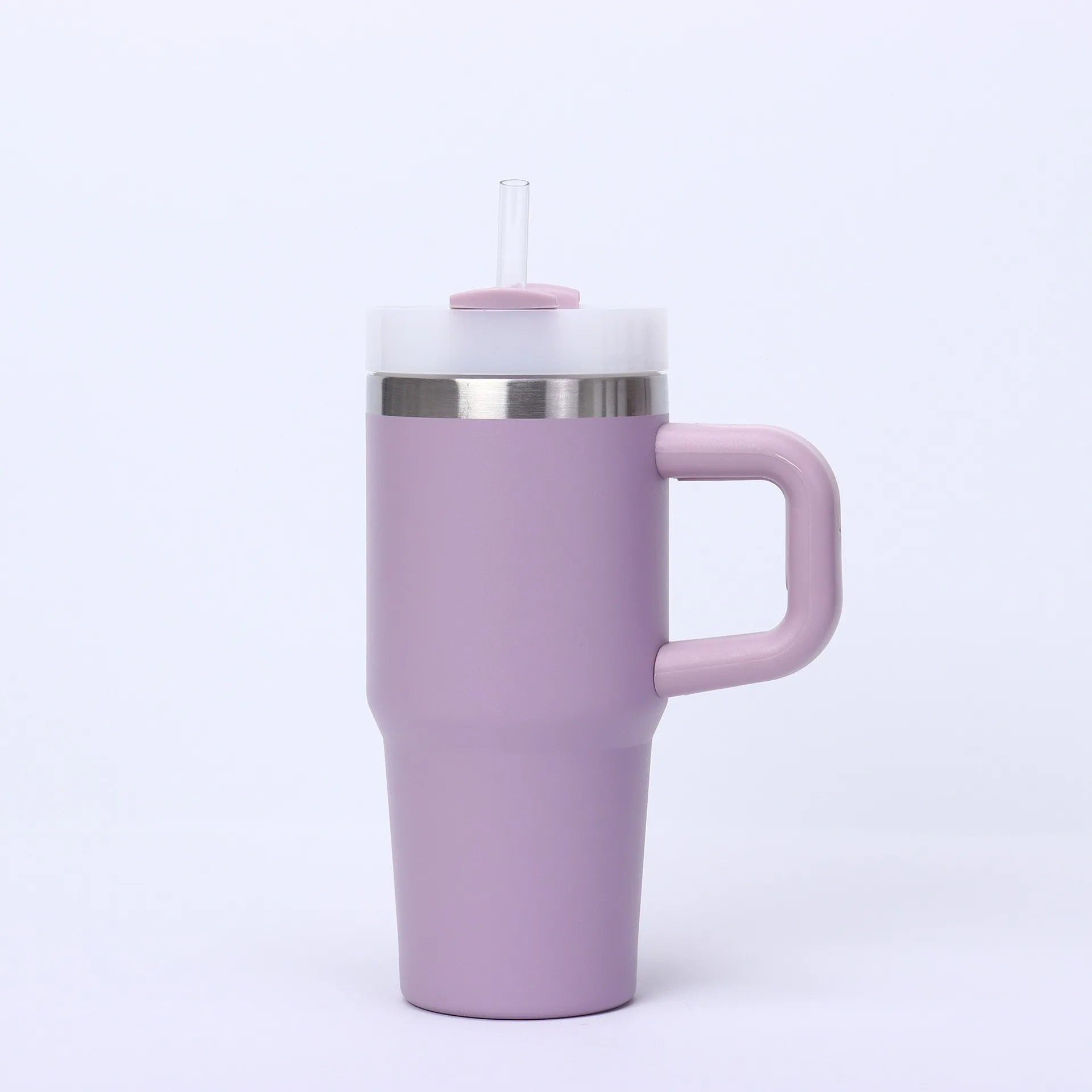 Mini 14oz Stainless Steel Tumbler Insulation Coffee Cup Water Bottle Mug With Straw In-Car Vacuum Flasks Mug For Holiday Gifts