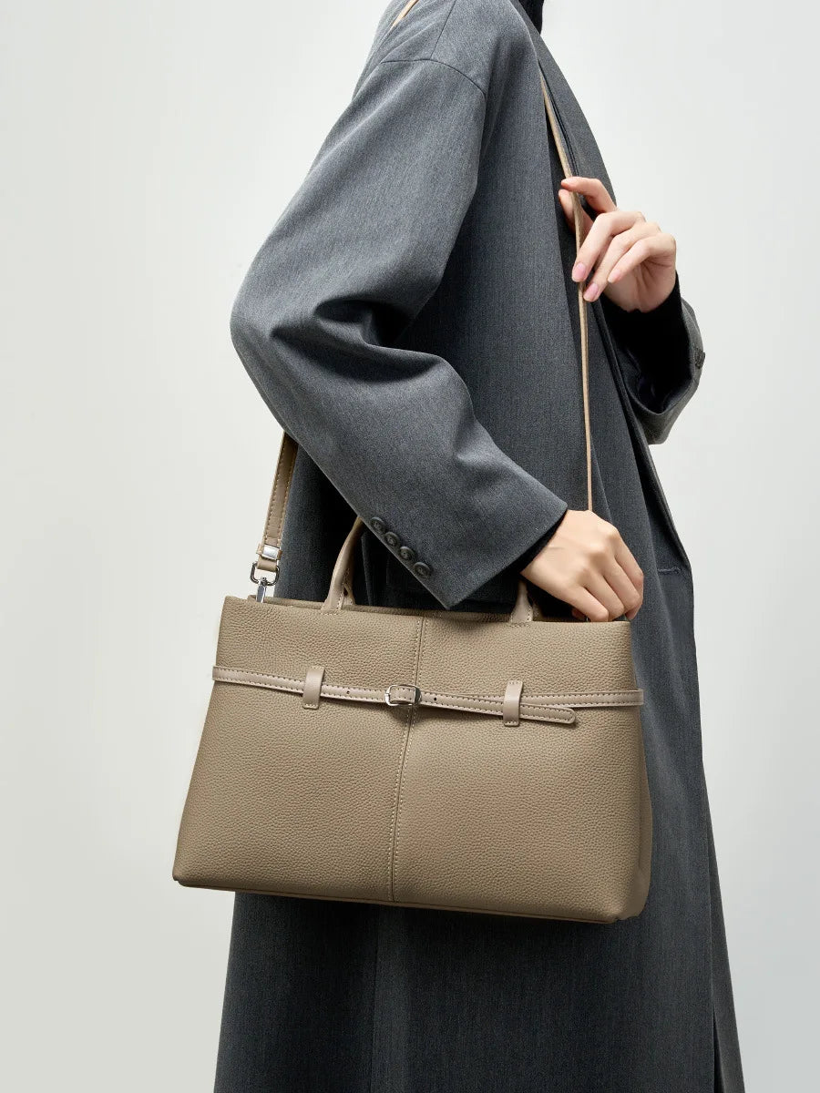 YANATARI Genuine leather woman bag shoulder bag Handbags ladies crossbody bags luxury designer minimalism bag Cattle leather