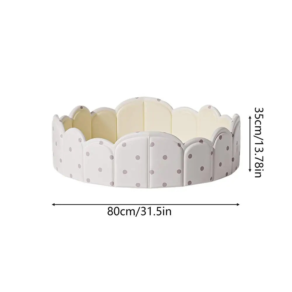 Foldable Pet Pool Non Inflatable Portable Bathtub Puppy Pool for Kids Pet Indoor Outdoor Play Backyard Beach Park Summer Travel