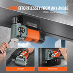 SucceBuy Magnetic Drill Press 1300W Low Profile Mag Drill Light Weight Portable Mag Drilling Machine with Cooling Device