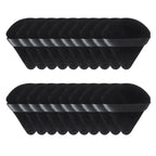 2/5/10/20Pcs Triangle Velvet Powder Puff Pizza Flours Mini Face Makeup sponge Cosmetics Washable Lightweight Makeup Tool