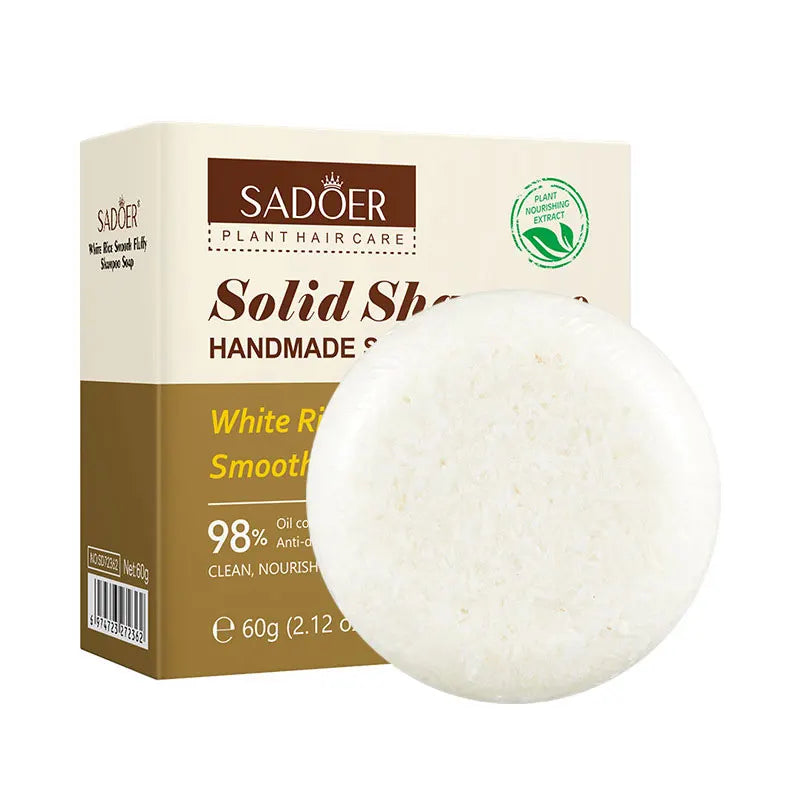 Tea Tree Essential Oil Shampoo Soap for Deep Cleaning and Hair Care Silicone Free and Residue Free Handmade Essential Oil Soap