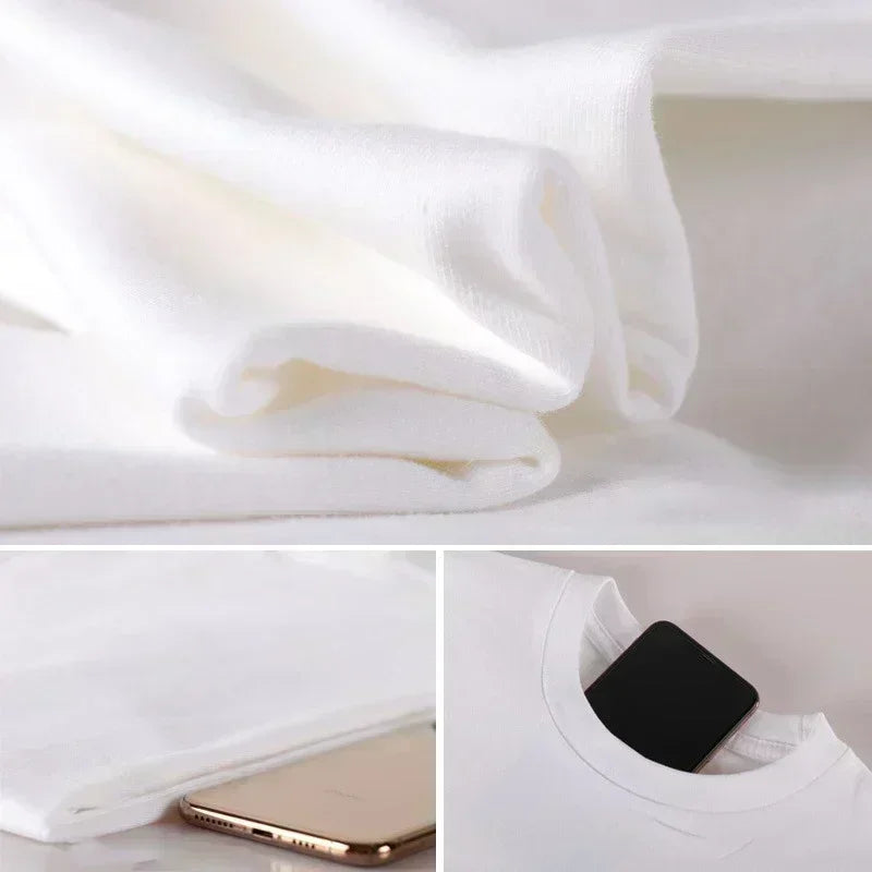 2025 New Fashion Hot Luxury Brand Printed Men's T-Shirt High Quality Summer Wear Tops Training Loose Cotton Sportswear Outfits