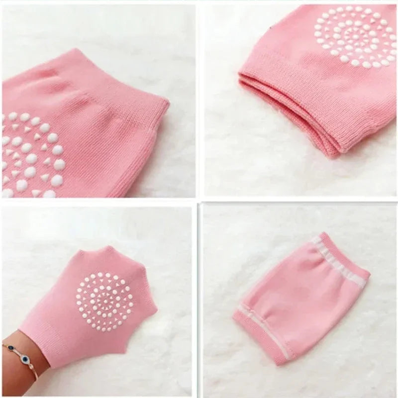 Baby Knee Pads Kids Girl Boy Crawling Elbow Toddlers Protector Safety Cotton Kneepad Leg Warmer Children Cushion Legging Infants