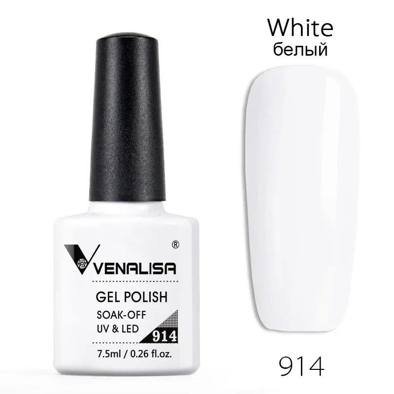 Venalisa Neon Gel Polish Varnishes Hybrid Nails For Manicure 7.5ml Semi Permanent Soak off Enamel Gel Polish UV Nail Gel Polish