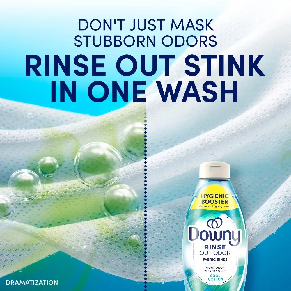 Cool cotton concentrated laundry fabric rinse to remove stubborn unpleasant odors | Makes fabrics soft and keeps a clean natural cotton fresh smell for long time