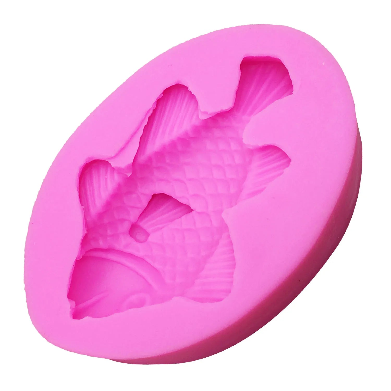 M0535 Fish Silicone Mold Chocolate Cake Pudding Jelly Silicone Moldes DIY Fondant Cake Decorating Tools