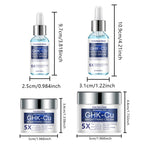 GHK-CU Copper Peptide Anti-Aging Face Cream & Serum - Firming & Hydrating Moisturizer for All Skin Types, Skincare for Women