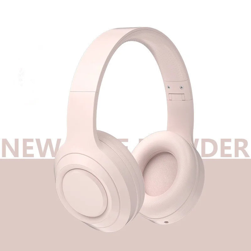 Wireless Headset Bluetooth 5.3 HiFi Stereo Earphones Noise Cancelling Gaming Headband Foldable with Mic Sport Earbuds 2026 New