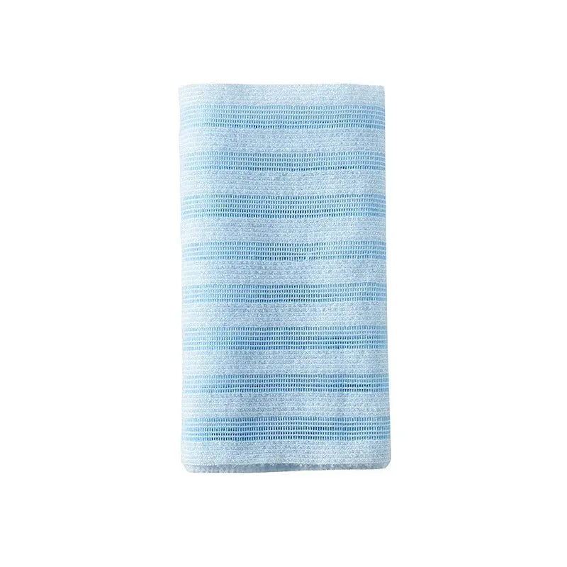 1PC New Japanese-style Exfoliating Washcloth – Household Bath Scrubber, Unisex Long Bath Mitt for Foaming and Back Cleansing