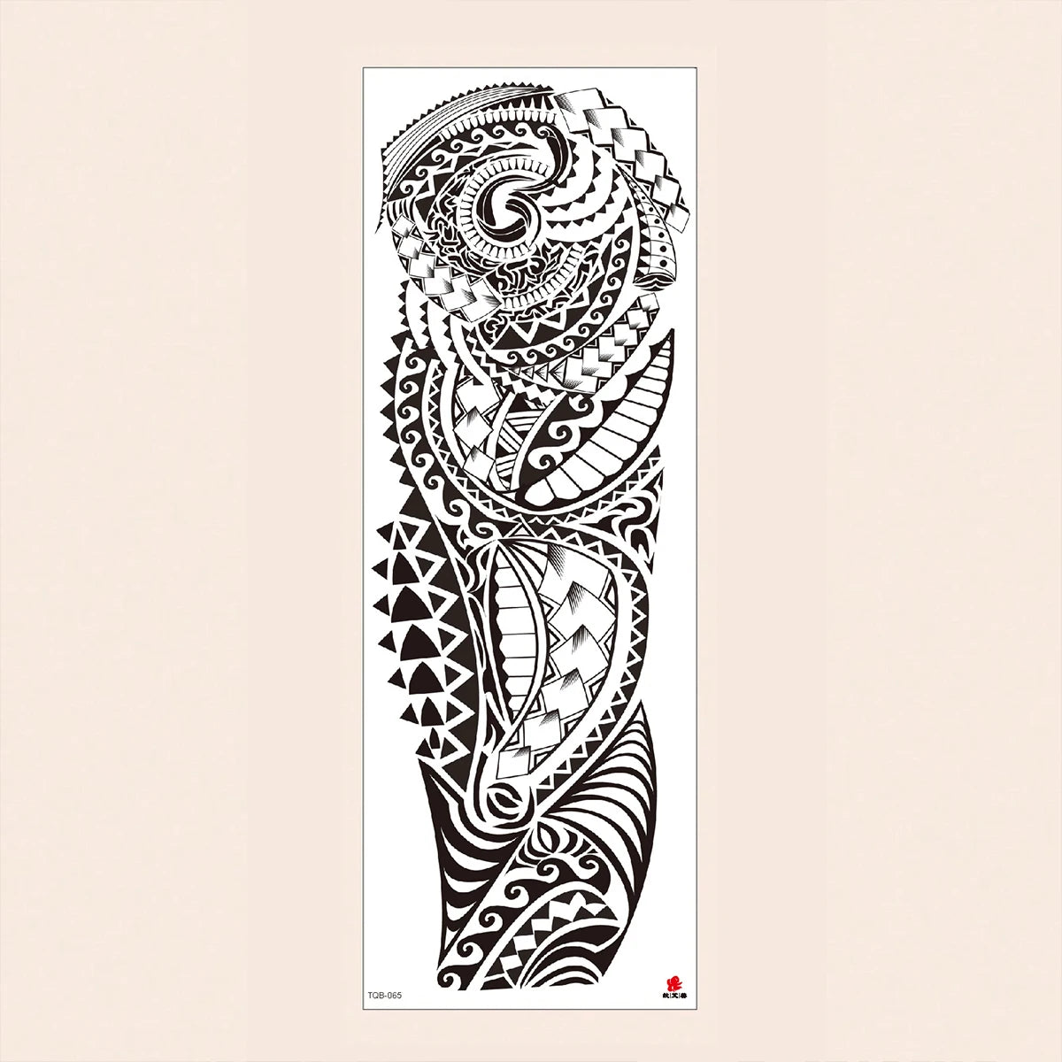 Waterproof Temporary Tattoo Sticker totem geometric full arm large size sleeve tatoo fake tatto flash tattoos for men women