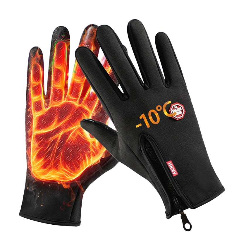 Winter Men's And Women's Warm Gloves, Waterproof And Skin Friendly Touch Screen, Suitable For Cycling And Skiing