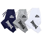 Men Printed Pants EVERLAST Men Women Running Pants Joggers Sweatpant Sport Casual Trousers Fitness Gym Breathable Pants