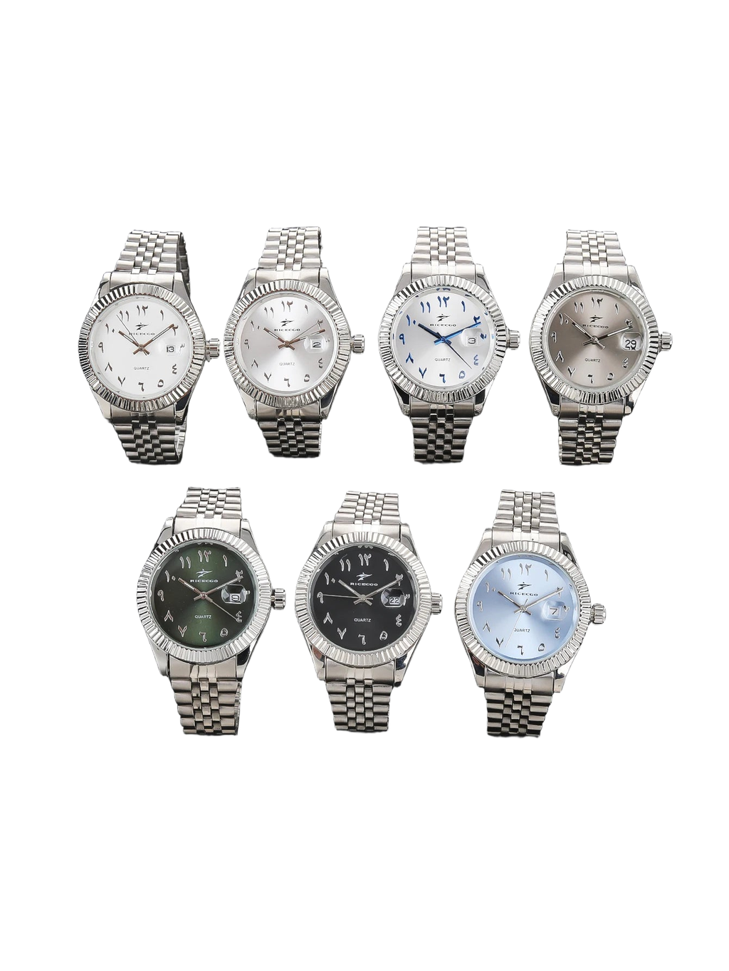 Fashion Men's Watches Date High-end Luxury Casual Sport Clock Classic Business Quartz Male Stainless Steel Wristwatches