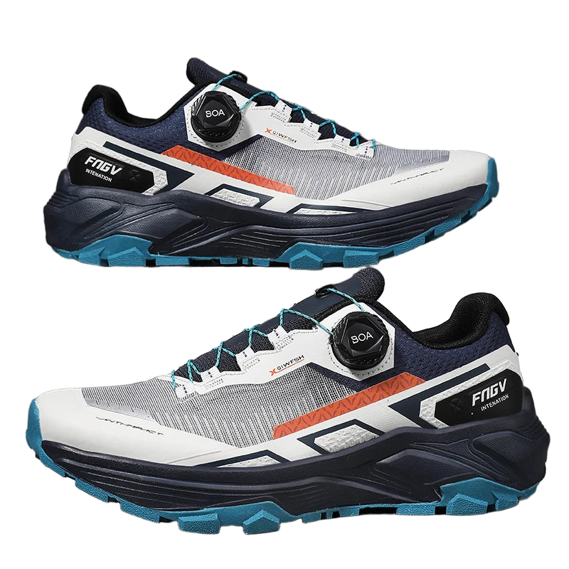 Shoes for Men 2025 New Men Sneakers Leather Waterproof Mountaineering Camping Hiking Shoes Thick Sole Comfortable Running Shoes