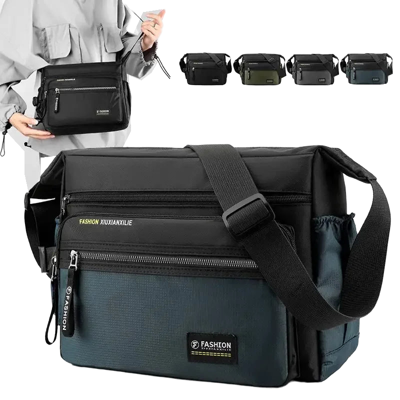 Men Crossbody Bags Male Nylon Shoulder Bags Boy Messenger Bags Man Handbags for Travel Casual Large Bag