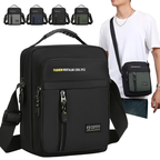 Men Crossbody Bag Single Shoulder Bags Big Capacity Storage Bag Fashion Multi-Pockets Business Crossbody Bags