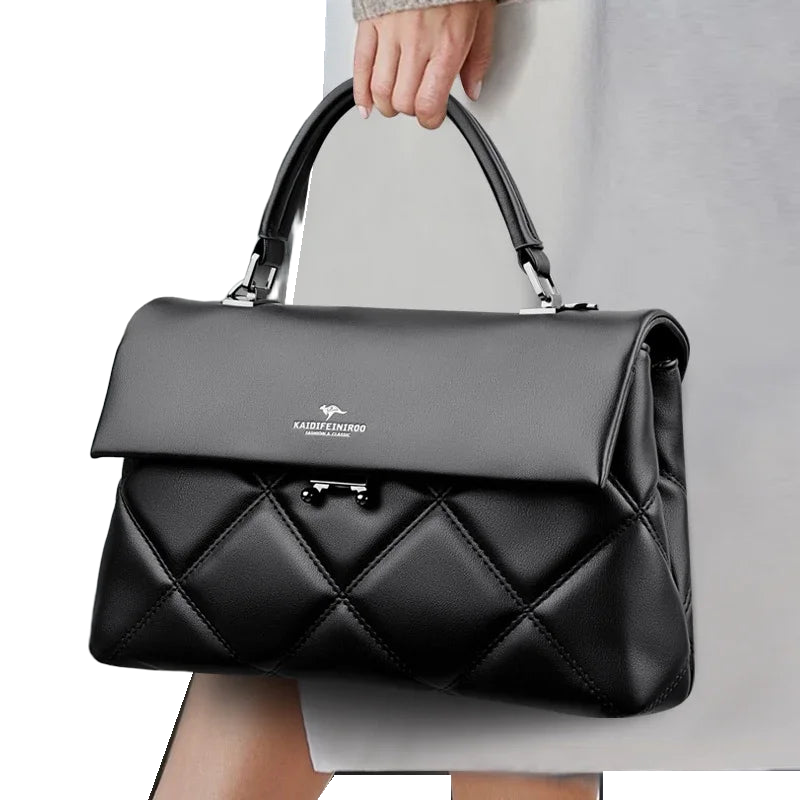Women's Bag New Trend Korean Handbags Designer Luxury Brand Ladies Shoulder Bags Soft Leather Fashion Versatile Crossbody Bags