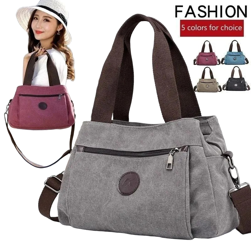 Women's Canvas Bag Handbags Shoulder Bags Messenger Bags Crossbody Bags Tote Large Capacity Work Bags bags for women