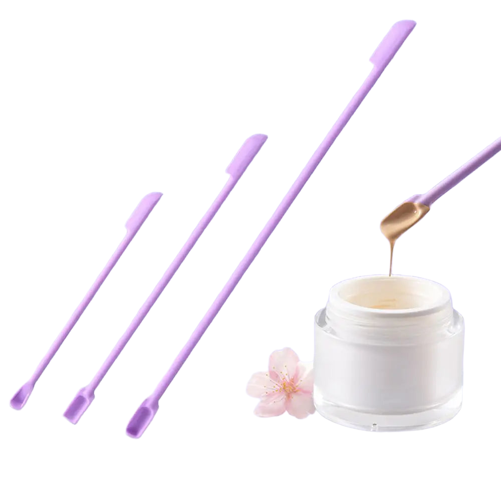 Lotion Beauty Tools Cream Cosmetic Kitchen Accessories Makeup Brushes Deep Bottle Scraper Silicone Spatula Cosmetics Spoon