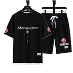 2026 Yamaha Racing Men's Sport Clothing Set Spring/Summer Short Sleeve T-Shirt & Sports Shorts Running Men's Athletic Wear