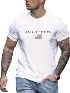Outdoor Fitness Sports Men's T Shirt Casual O-neck Loose Short Sleeve Tops Fashion Gym T-shirt Man Summer Quick Dry Running Tees