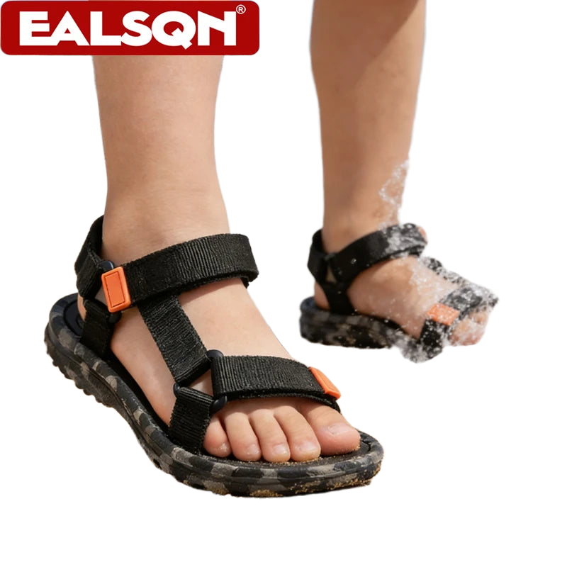 Summer Kids' Sandals Unisex Soft Bottom Casual Beach Shoes for School Students Boys & Girls Walking Sandials