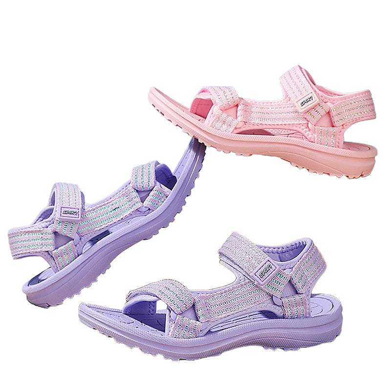 Summer Fashion Children's Girls Sandals Breathable Sport for Boys Casual Outdoor Beach Comfortable Kids Non-slip Student Shoes