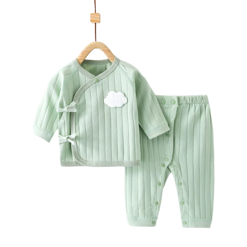 0-6M Baby Newborn Sets For Girls Boys Spring Infant Baby Boy Girl Set Casual Clothes For Girl Long Sleeve T Shirt Pants Suits